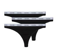 Calvin Klein Jeans Perizoma THONG 3PK X3 in Nero EU M