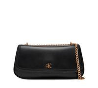 CALVIN KLEIN JEANS Piccola borsa a tracolla con catena metallica con logo monogramma