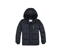 Calvin Klein Jeans piumino bambino con cappuccio nero 06a
