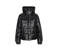 Calvin Klein Donna Piumino Shine con Cappuccio, Nero (Black), M