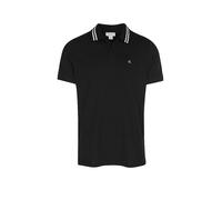 Calvin Klein Jeans - Ss Monogram Pique Ti Nero - Abbigliamento M Nero