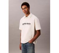 Calvin Klein Jeans - Polo premium comoda bianco sporco 46