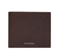 CALVIN KLEIN JEANS Portafoglio pieghevole con logo in rilievo e portamonete