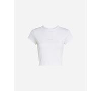 Calvin Klein Jeans Rib Monogram W - T-shirt - Donna - Bianco nd_L
