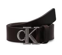 Calvin Klein Jeans Round Mono Cintura Vera Pelle 105 cm marrone