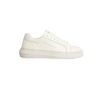 Calvin klein Jeans Scarpe Da Donna Marca Calvin Klein Jeans, Sneakers Basse Modello Chunky Cupsole Monologo W YW0YW00823, Il Materiale Esterno Pelle. Grigio Grigio Chiaro