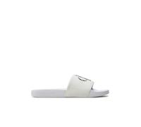 Calvin Klein Jeans Scarpe da Mare Uomo Slide Monogram Ciabatte, Bianco (Bright White/Black), 43