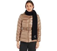 Calvin Klein Jeans Sciarpa Donna Cotone Bio, Nero (Black), Taglia Unica