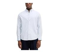 Calvin Klein Jeans, ,Shirts ,Uomo ,Blu ,S Classic Long Sleeve Button-Up Shirt