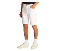 Calvin Klein Uomo Pantaloncini in Jeans Slim Lunghezza al Ginocchio, Blu (Denim Light), 30W