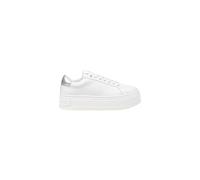 Calvin Klein Jeans Silver Leather Sneaker - EU40/US10