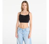 Calvin Klein SL Woven Label 2x2 Baby Rib Crop Lv047f221g Canotta Donna