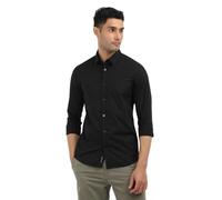 Calvin Klein Jeans Slim Stretch Shirt J30J324614, Uomo, Nero (CK Black), XS