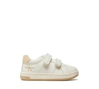 Calvin Klein Jeans sneakers unisex in ecopelle con velcro bianco