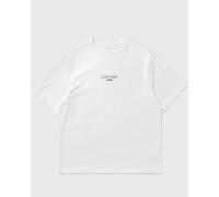 Calvin Klein Jeans SS 16S RLXD FIT CKJ GRAPHIC TEE men Shortsleeves white in taglia:XL
