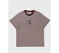Calvin Klein Jeans SS 20S STRIPE JERSEY MONOLOGO CN men Shortsleeves brown in taglia:S