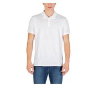 Calvin Klein Jeans - SS Classic Monogram Polo - - Tops - Uomo - Bianco - XL