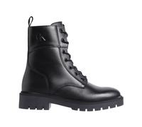 Calvin Klein Jeans - Stivaletti Combat Zip Neri - -Shoes -Donna -Nero -41 EU
