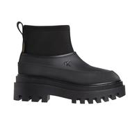 Calvin Klein Jeans - Stivali Pioggia Neri Flatform Bassi - - Shoes - Donna - Nero - 37 EU