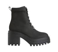 Calvin Klein Jeans - Stivaletti neri con tacco grosso e zip - - Shoes - Donna - Nero - 40 EU
