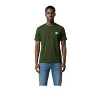 Calvin Klein Jeans - T-shirt a maniche corte e girocollo in cotone - - Tops - Uomo - Verde - S