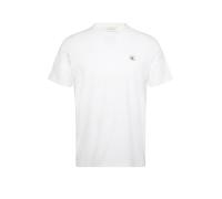 Calvin Klein T-shirt Uomo Badge Jersey Classic Cotone Maniche Corte Bianco XXL