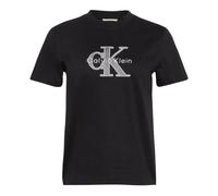 Calvin Klein Jeans - T-Shirt con Monogramma - - Tops - Donna - Nero - L