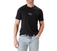 Calvin Klein Jeans T-shirt manica corta con logo uomo nero
