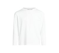 Calvin Klein Jeans T-shirt manica lunga taglio relaxed bianco 12a