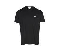 Calvin Klein Uomo T-Shirt Maniche Corte Badge Jersey Classic Tee in Cotone, Nero (Black), S