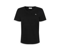 Calvin Klein Jeans Lv047b205g Short Sleeve V Neck T-shirt Nero XL Donna