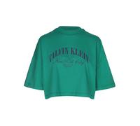 CALVIN KLEIN JEANS T-Shirt verde scuro | S