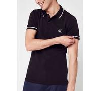 Tipping Slim Polo by Calvin Klein Jeans L Nero