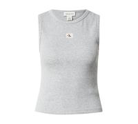 Calvin Klein Jeans Top grigio / rosso / bianco Donna - Abbigliamento - Taglie comode - Maglie e top - Top Calvin Klein Jeans XL