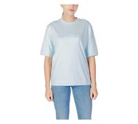 Calvin Klein Jeans, ,Tops ,Donna ,Blu ,M Oversized Boyfrie T-shirt