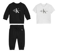 Calvin Klein JEANS - Tuta bambino 3 pezzi stampa logo - 24M/92cm