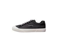 Calvin Klein Jeans Uomo Sneakers Vulcanizzate Skater Scarpe, Nero (Black/Bright White), 46