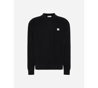 Calvin Klein Jeans Maglione LS EZ Cotton Waffle Uomo Nero S