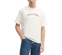 Calvin Klein Jeans White Cotton T-Shirt - IT54 | XXL