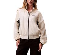 Calvin Klein Jeans White Polypropylene Shell Jacket - IT38|XS