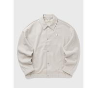 Calvin Klein Jeans WOVEN LABEL SNAP HWK JACKET men Bomber Jackets|Overshirts beige in taglia:XL