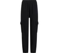 Calvin Klein Jeans Woven Label Utility Knit Pant Nero - Donna Abbigliamento