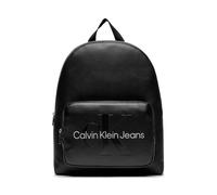 Calvin Klein Jeans Sculpted Campus BP40 Mono K60K611867, Zaini Donna, Nero (Black/Metallic Logo), OS
