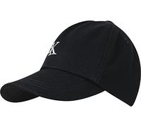 Calvin Klein Jeans Monogram Baseball cap IU0IU00150 Cappello, Nero (CK Black), L-XL Unisex-Bambini e Ragazzi