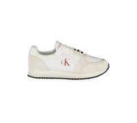 Calvin Klein - Leather Sneaker - -Shoes -Uomo -Beige -43 EU