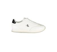 Calvin Klein - Leather Sneaker - -Shoes -Uomo -Bianco -40 EU