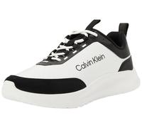 Calvin Klein Light Eva Runn Ess Laceup NY-su Hm0hm02342, Basso Top Uomo, Black (Black/Bright White), 40 EU