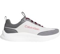Calvin Klein Light Eva Runner Hm0hm02241, Basso Top Uomo, Red (Granite Gray/Rhubarb), 45 EU