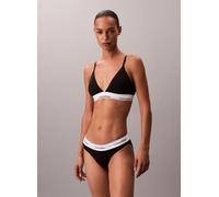 Calvin Klein Lv00qf8498 Triangle Bra Nero L Donna