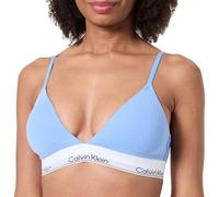 Calvin Klein Lv00qf8498 Triangle Bra Blu S Donna